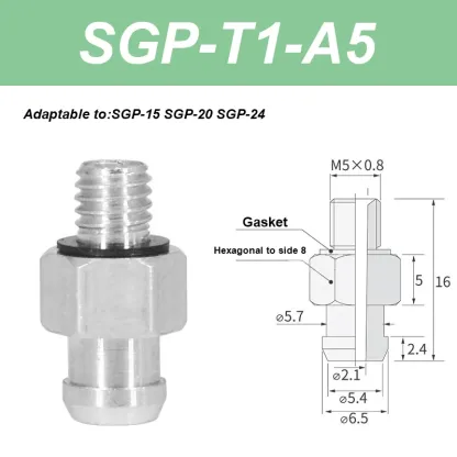 vacuum suction cups Film accessories injection molding manipulator SGP-15 SGP-20 SGP-24 SGP-30 SGP-40 pneumatic bag open-BOLTTE