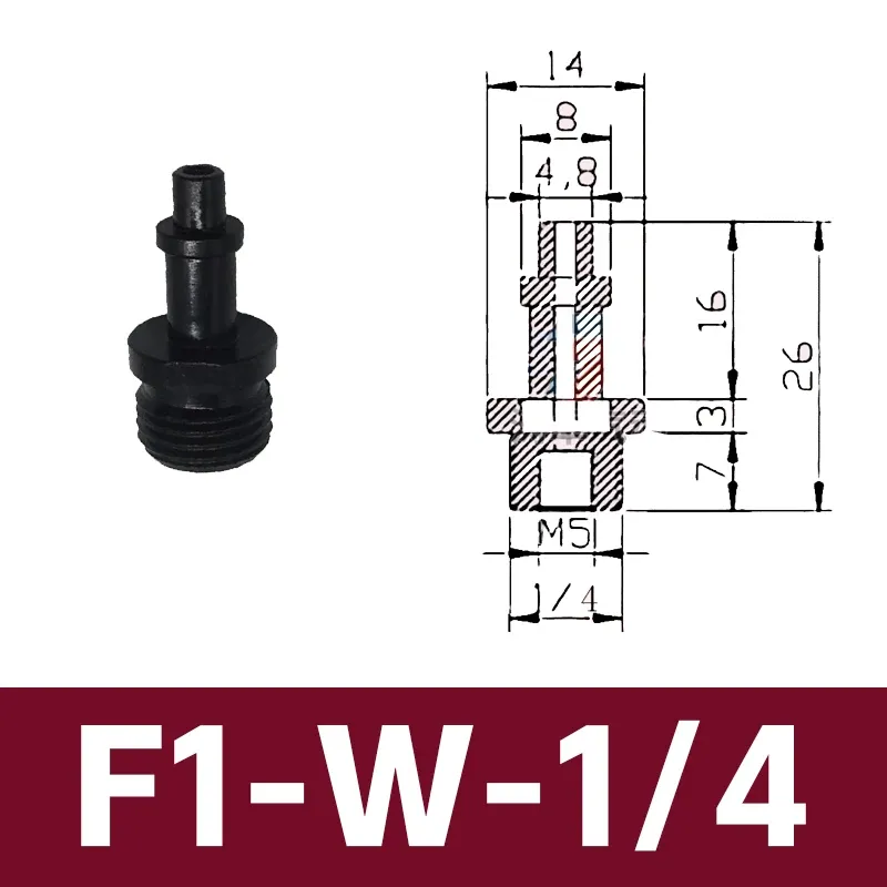 Mechanical arm vacuum suction cup industrial bag opening nozzle film plastic bag PE bag F18 F22 F26 F33-BOLTTE