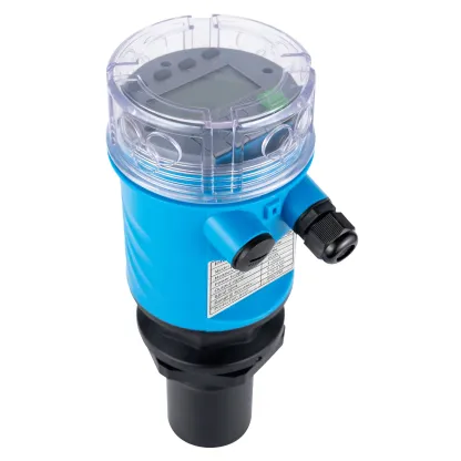 Ultrasonic Water Level Sensor 3m 5m 10m 15m 20m Meter 4-20mA Relays Output Ultrasonic Water Tank Level Meter Wireless Distance-BOLTTE