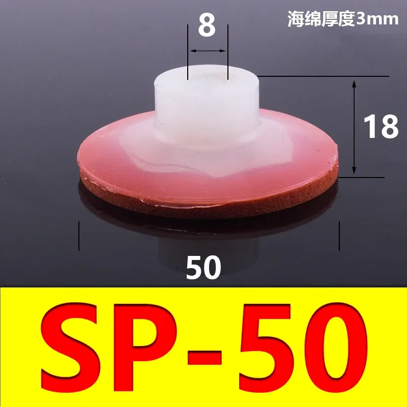 5 PCS Mechanical arm sponge vacuum suction cup strong suction nozzle industrial pneumatic accessories SP DP-08 10 12 15 20 25 30-BOLTTE