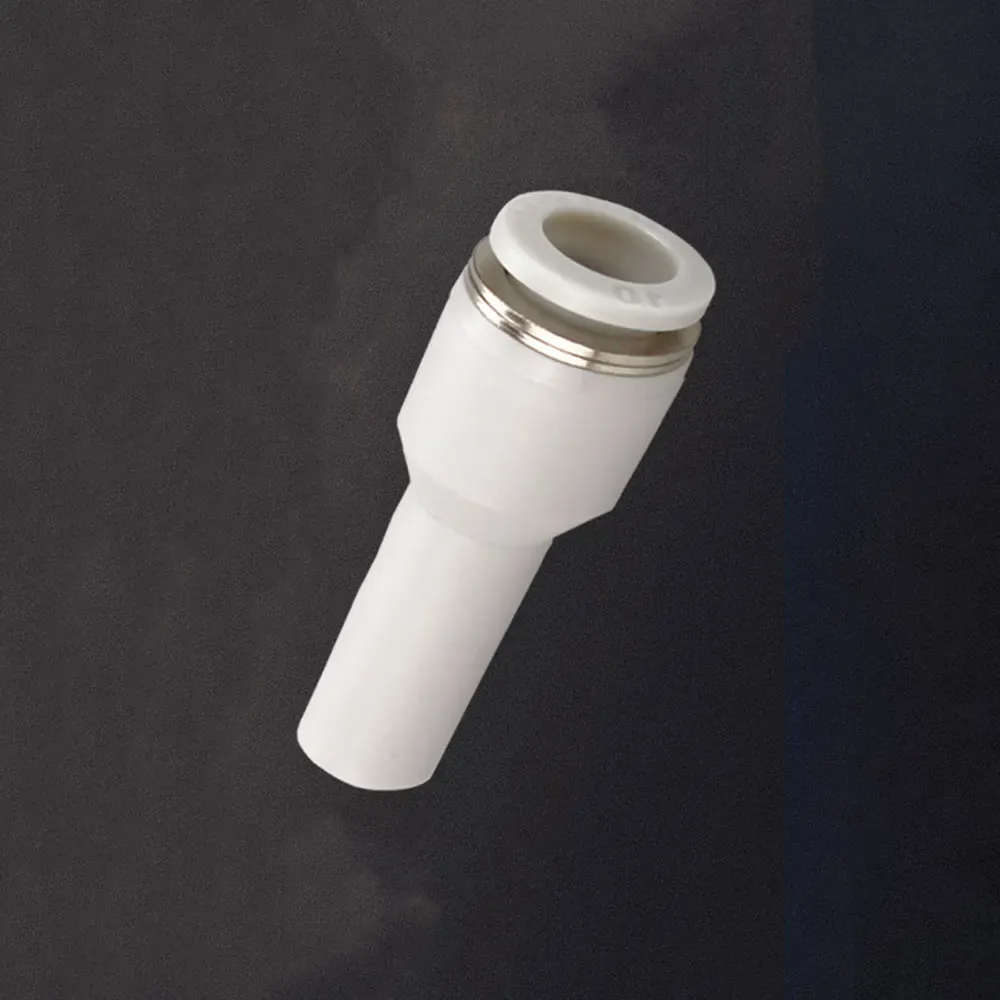 4 6 8 10 12mm Tube To Push In Connector Plug Reudcer Bushing Plastic Pneumatic Air Pipe Fitting Coupler-BOLTTE