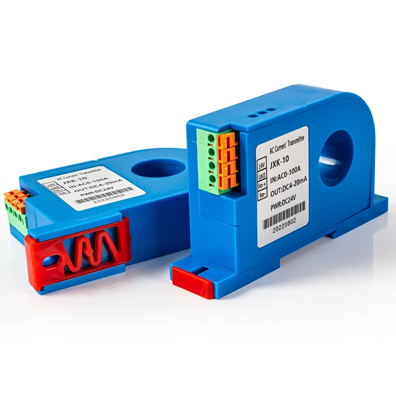 DC/AC Current Transmitter 4-20mA 0-10V RS485 Current Converter Transmitter 10A 20A 50A 100A DC Current Transducer-BOLTTE