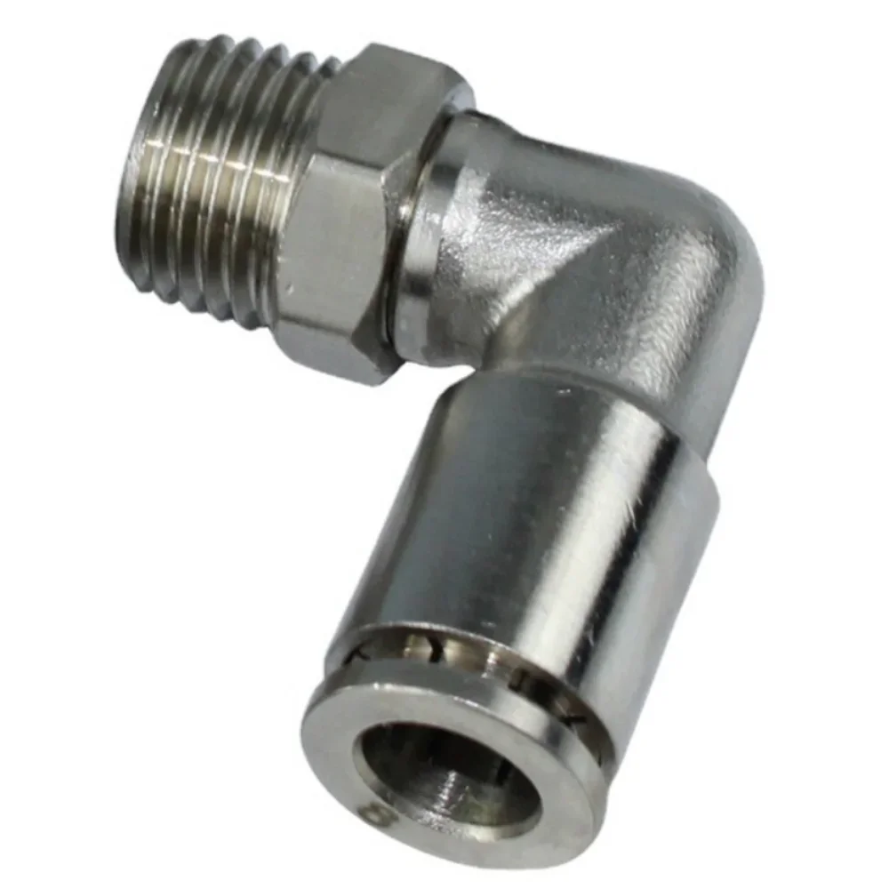 PC POC PL PH SL M5 M6 1/8" 1/4" 3/8" 1/2" BSP Male Female Elbow Tee Pneumatic Brass Push In Quick Connector Release Air Fitting-BOLTTE