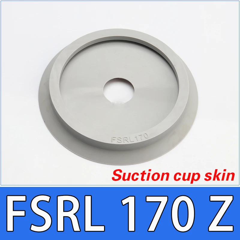 Vacuum suction cup industrial robotic arm suction cup single-layer170 230 290mm silicone strong heavy-duty pneumatic suction cup-BOLTTE