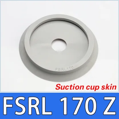 Vacuum suction cup industrial robotic arm suction cup single-layer170 230 290mm silicone strong heavy-duty pneumatic suction cup-BOLTTE