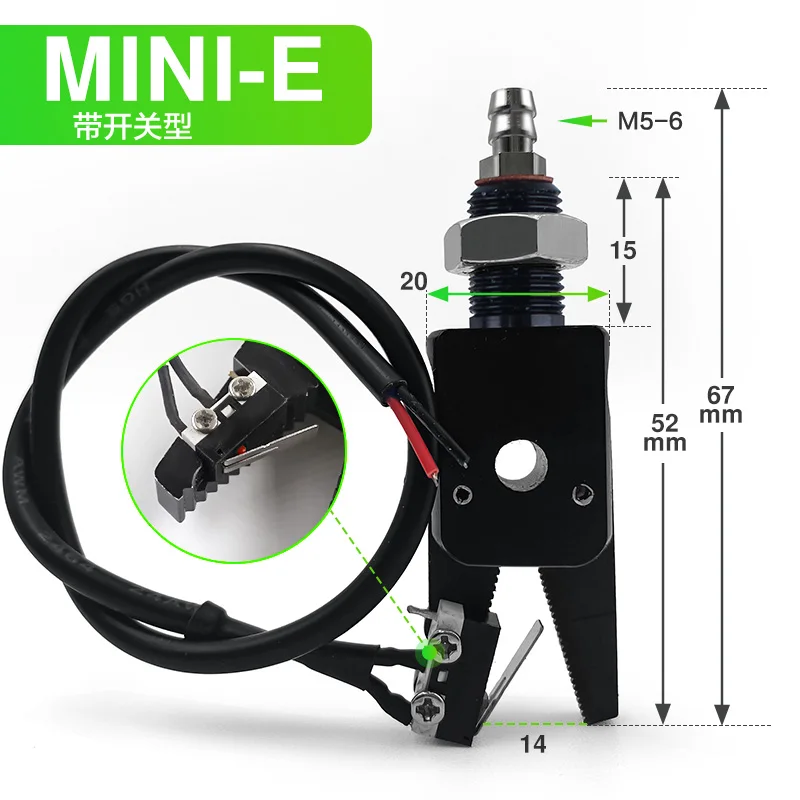 hofujng Pneumatic MINI gripper J1080/1060 Manipulator Accessories Mechanical Fixture Water Spout Clip for industrial robot-BOLTTE