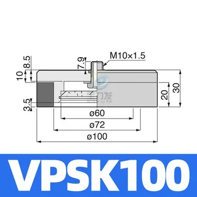Manipulator accessories vacuum suction cup industrial sponge VPSK10/15/20/25/30/35/50 suction nozzle-BOLTTE