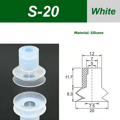 Packaging Machine Bag Opening Vacuum Suction Cup APEX25 APEX30 M15 YB20-2 Robotic Arm Film Plastic Bag Accessories Pneumatic-BOLTTE