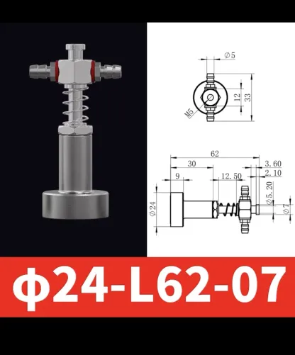 ф24-07/11 Series Manipulator accessories Magnetic hardware sucker holder seat support Strong magnet buffer rod-BOLTTE