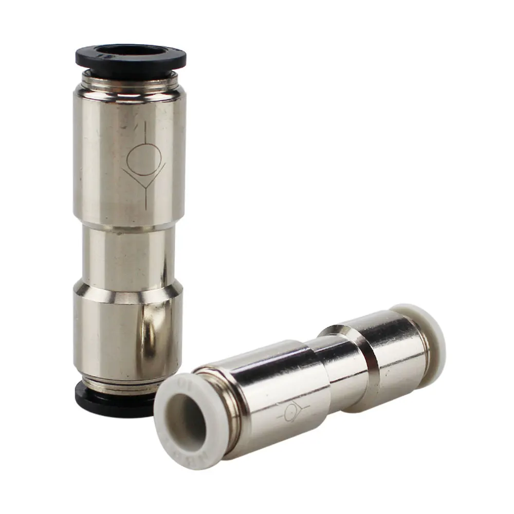 4 6 8 10 12mm Tube Straight One Way Check Valve Non-Return Plastic Pneumatic Air Pipe Fitting Push In Connector-BOLTTE