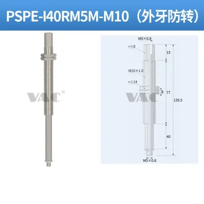 PSPE Series Fitting Bracket Shock-Absorbing Mount Built-in spring bracket with cushioning metal fittings PSPE-I10RM5M-M10-BOLTTE