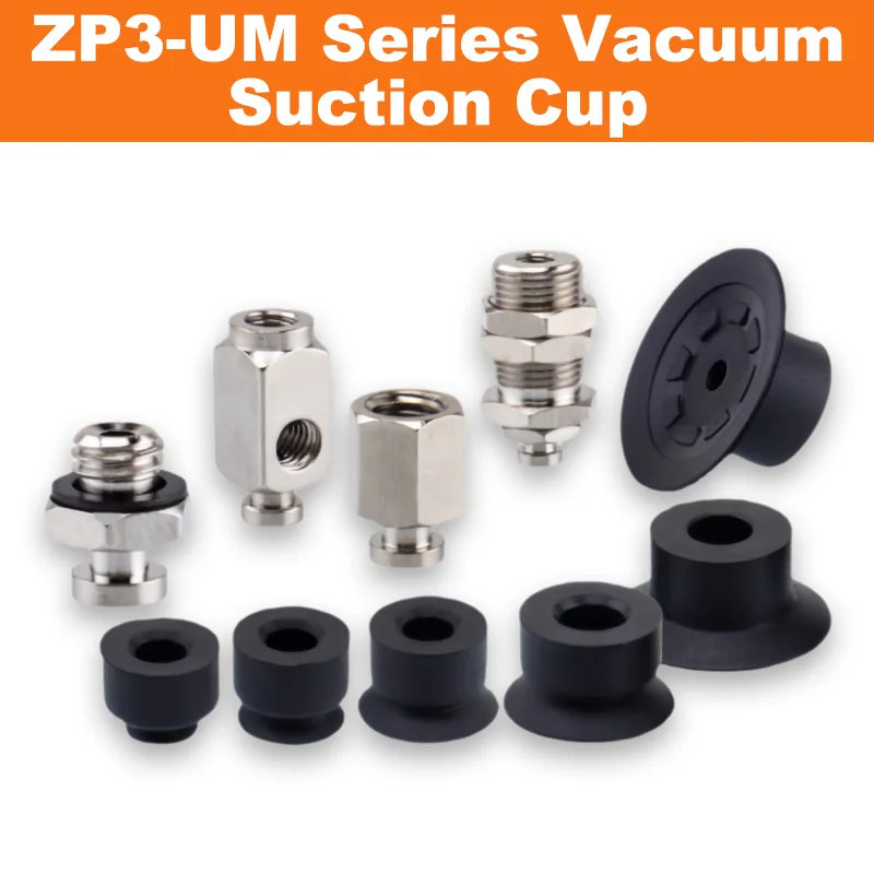 5PCS/PACK   ZP3-04-UM Vacuum Suction Cup ZP3-UM Series Pneumatic Manipulator Industrial Accessories Cup-BOLTTE
