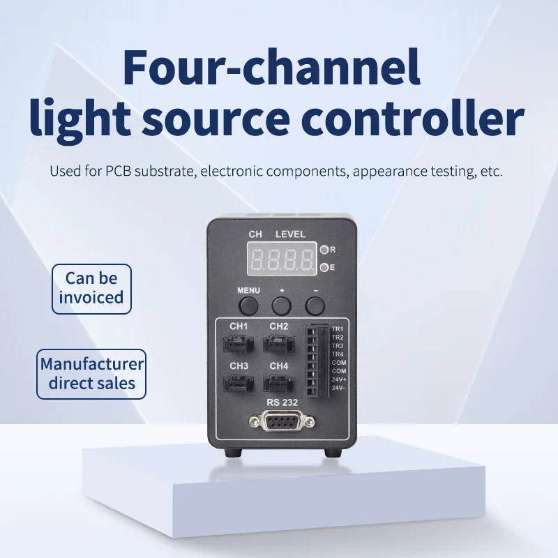 High Precision LED Dimmer | Digital Machine Vision Light Source Controller | External Power Supply Industrial Adapter-BOLTTE