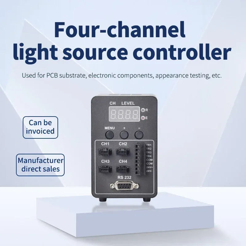 High Precision LED Dimmer | Digital Machine Vision Light Source Controller | External Power Supply Industrial Adapter-BOLTTE