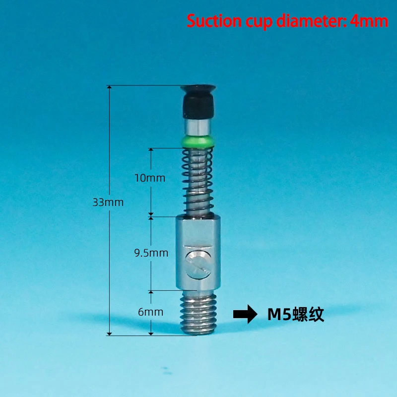 turtledove Nozzle Holder Base SMT Pick and Place Machine Vacuum sucker Pneumatic Robot Arm Automation Equipment 1mm 2mm-BOLTTE