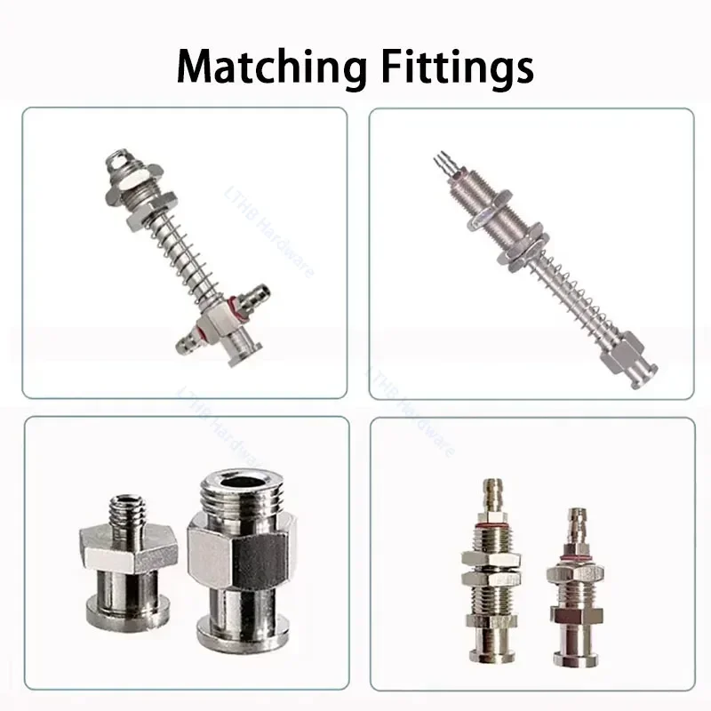 10PCS Pneumatic Sucker Black Nbr Suction Cup 8mm Mounting Hole Sucker Big Head Injection Molding Machine Manipulator Accessories-BOLTTE