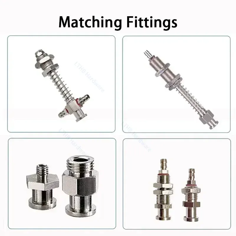 10PCS Pneumatic Sucker Black Nbr Suction Cup 8mm Mounting Hole Sucker Big Head Injection Molding Machine Manipulator Accessories-BOLTTE