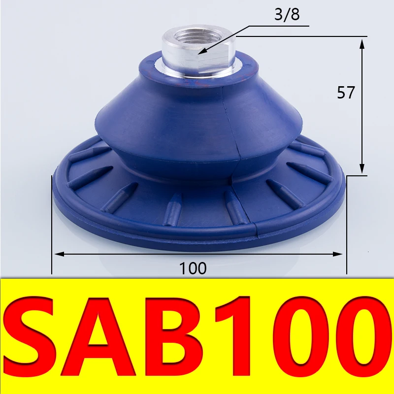 Corrugated Suction Cup Strong Suction Nozzle Robot Accessories Vacuum Suction Cup Joint Set SAB-BOLTTE
