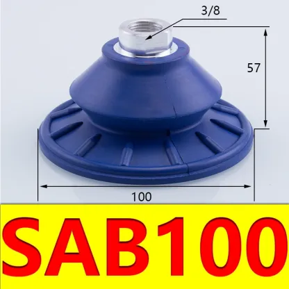 Corrugated Suction Cup Strong Suction Nozzle Robot Accessories Vacuum Suction Cup Joint Set SAB-BOLTTE