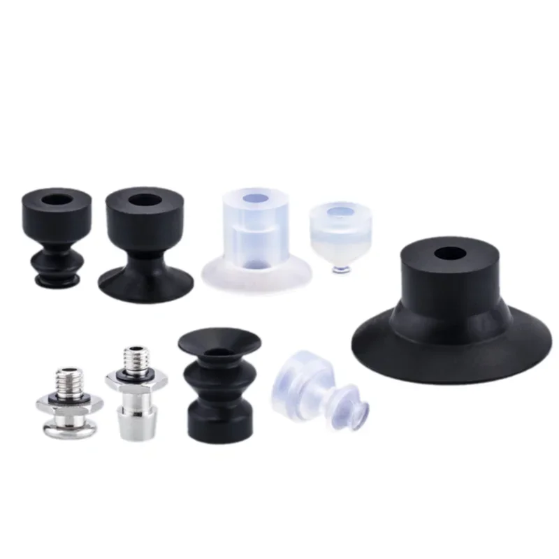 5pcs/pack VP-LB Series Vacuum Suction Cup VP6LBS Powerful Suction Nozzle Industrial Pneumatic Manipulator Parts-BOLTTE