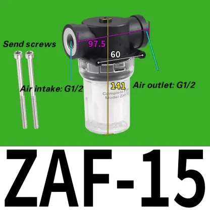 High precision vacuum pump filter cartridge ZFB/ABF-10-15-20-25-40