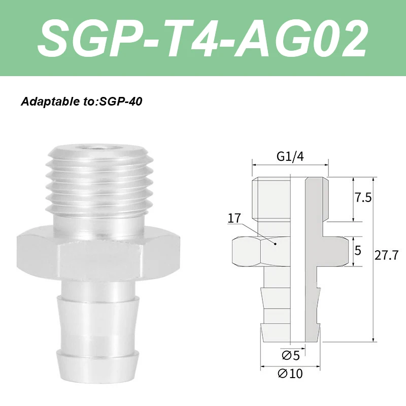 vacuum suction cups Film accessories injection molding manipulator SGP-15 SGP-20 SGP-24 SGP-30 SGP-40 pneumatic bag open-BOLTTE