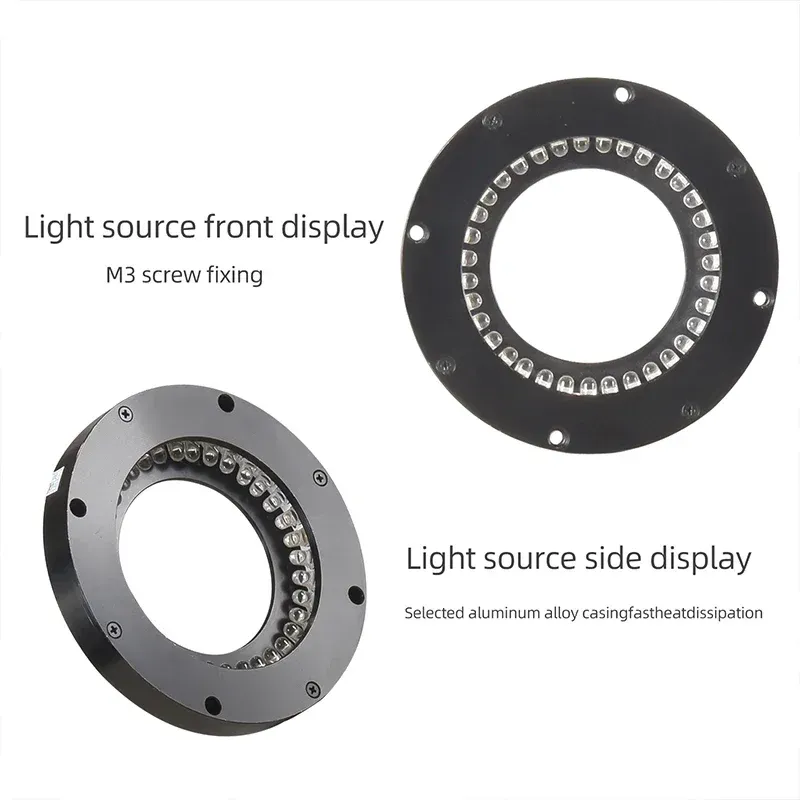DANBES | 0° Ring Light Source | Low-Angle Light Source | Machine Vision Light Source | CCD Light Source | LED Controller-BOLTTE