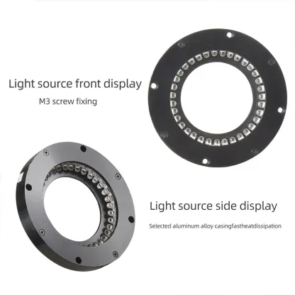 DANBES | 0° Ring Light Source | Low-Angle Light Source | Machine Vision Light Source | CCD Light Source | LED Controller-BOLTTE
