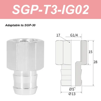vacuum suction cups Film accessories injection molding manipulator SGP-15 SGP-20 SGP-24 SGP-30 SGP-40 pneumatic bag open-BOLTTE