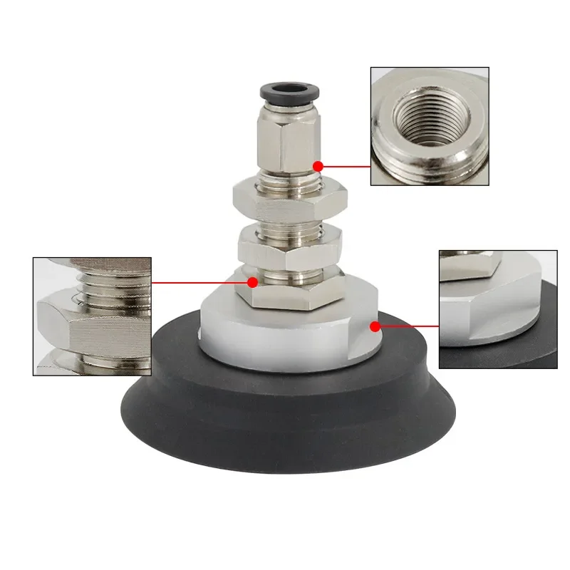 SMC heavy-duty industrial vacuum sucker manipulator sucker hardware set ZPT40-125HN-A14/A16.