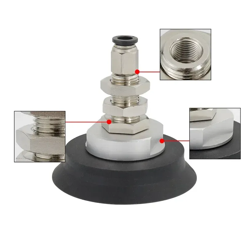 SMC heavy-duty industrial vacuum sucker manipulator sucker hardware set ZPT40-125HN-A14/A16.