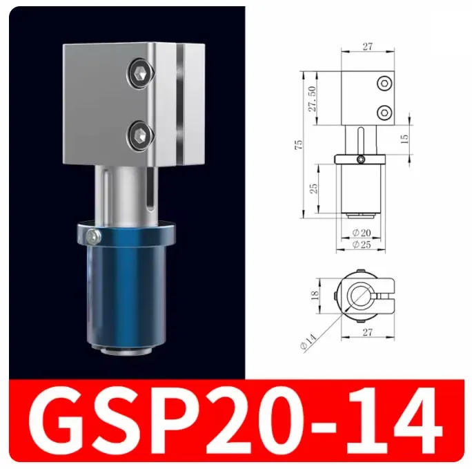 VFM Series Pneumatic Components Heavy-Duty Metal Fittings Suction Cup Base Robotic Gripper Connectors-BOLTTE