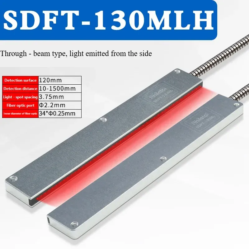 STC-10MLD Rectangular Matrix Fiber Sensor Amplifier Area Detection Diffuse Reflection Grating Counting Photoelectric Sensor-BOLTTE