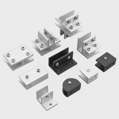 Thicken Panel Bracket Glass Clamp Shelves Clips Furniture Hardware Shelf Holder Clip Shelf Holder Support For 6-12mm