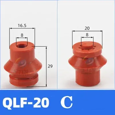 Bottle cap hole plugging vacuum suction cup sponge suction nozzle DK plane high temperature resistance of industrial manipulator-BOLTTE