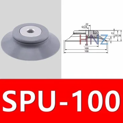 vacuum sucker SPU-100 125 160 210 250 industrial pneumatic glass sucker-BOLTTE