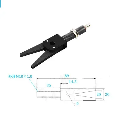 extension MINI gripper lenghten gripper Manipulator Accessories Mechanical Fixture Spout additional Clip industrial robots-BOLTTE