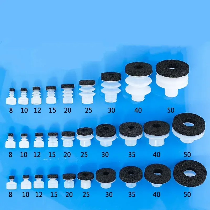 Vacuum suction cup manipulator accessories big head single double three-layer rough surface pneumatic sponge suction nozzle-BOLTTE