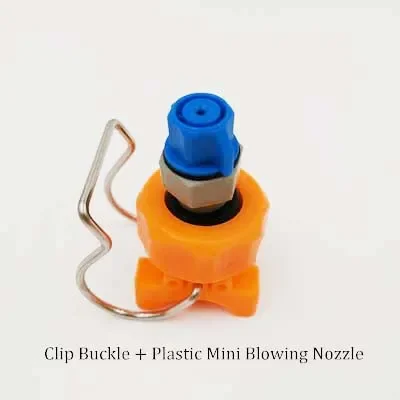 Clip Button Nozzle Front Treatment Buckle Coating Industrial Cleaning PP Universal Adjustable Spherical Conical Spray Head