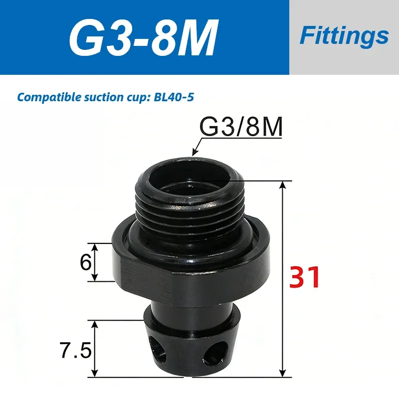 Vacuum Suction Cup Pneumatic Components Plastic Bag Manipulator BL30-5 BL40-5 BL50-5 Soft Bag