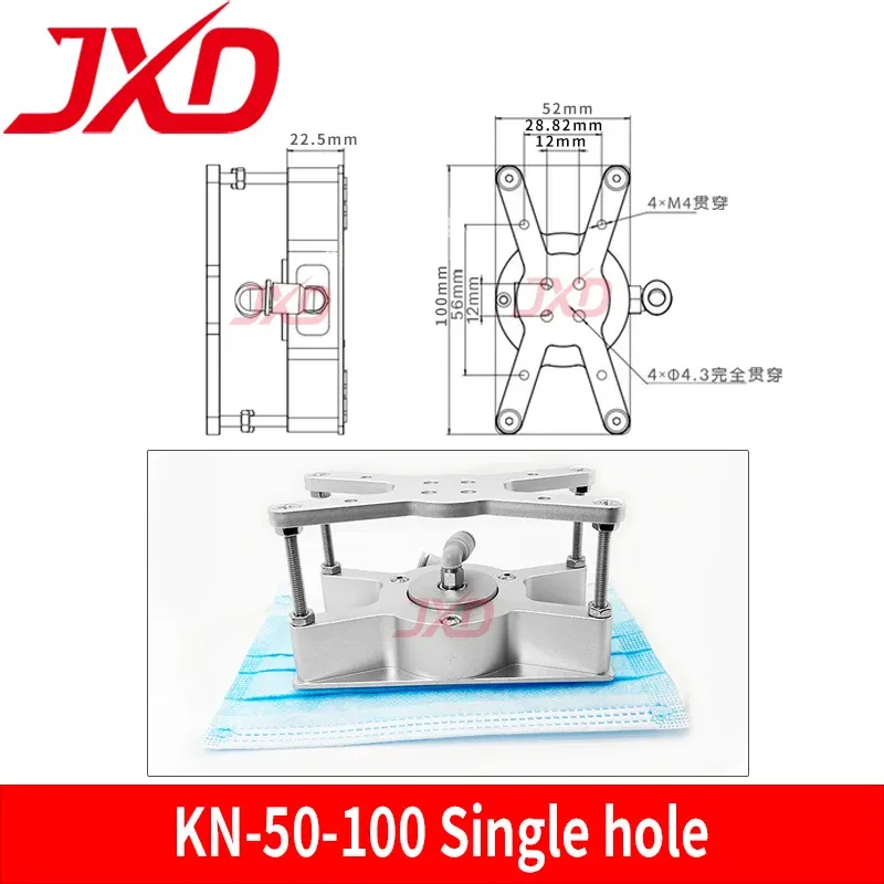 JXD Bernoulli Gripper NF20-06-A-M5F NF40-06-A-18F NF60-06-A-18F Aluminum Alloy Metal Non-contact Vacuum Suction Cup-BOLTTE