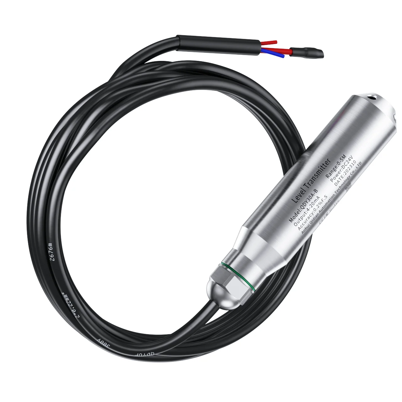 Hydrostatic water Pressure Level Sensor probe 4-20ma 0-3.3v signal output liquid level transmitter-BOLTTE