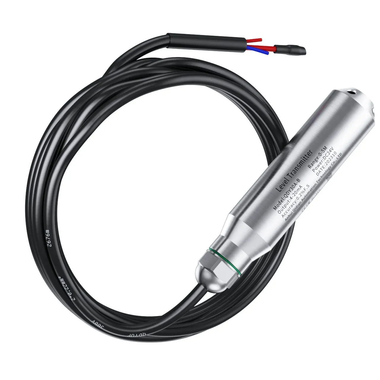 Hydrostatic water Pressure Level Sensor probe 4-20ma 0-3.3v signal output liquid level transmitter-BOLTTE
