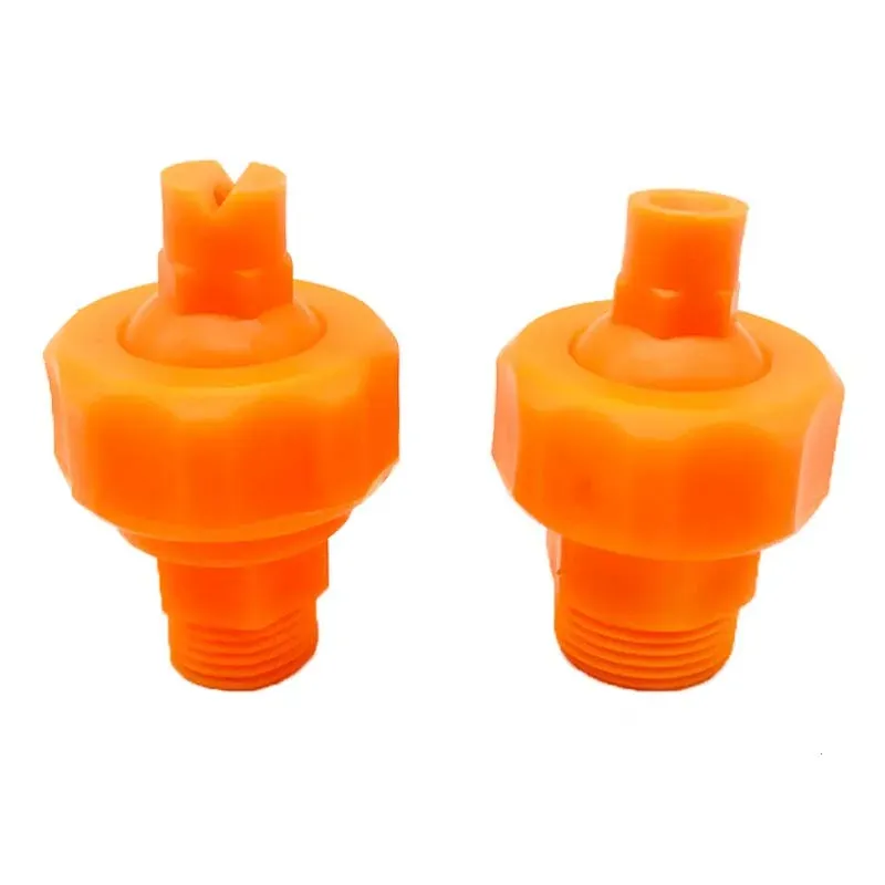 Universal Fan Shaped Conical Nozzle for Electroplating Cleaning Spray Nozzle PP Plastic Nozzle