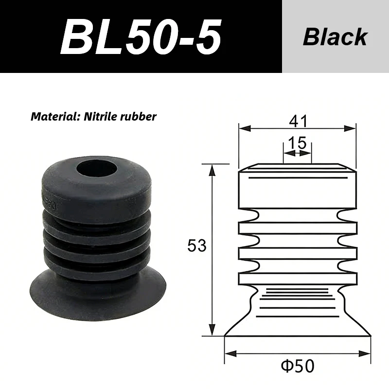 Vacuum Suction Cup Pneumatic Components Plastic Bag Manipulator BL30-5 BL40-5 BL50-5 Soft Bag