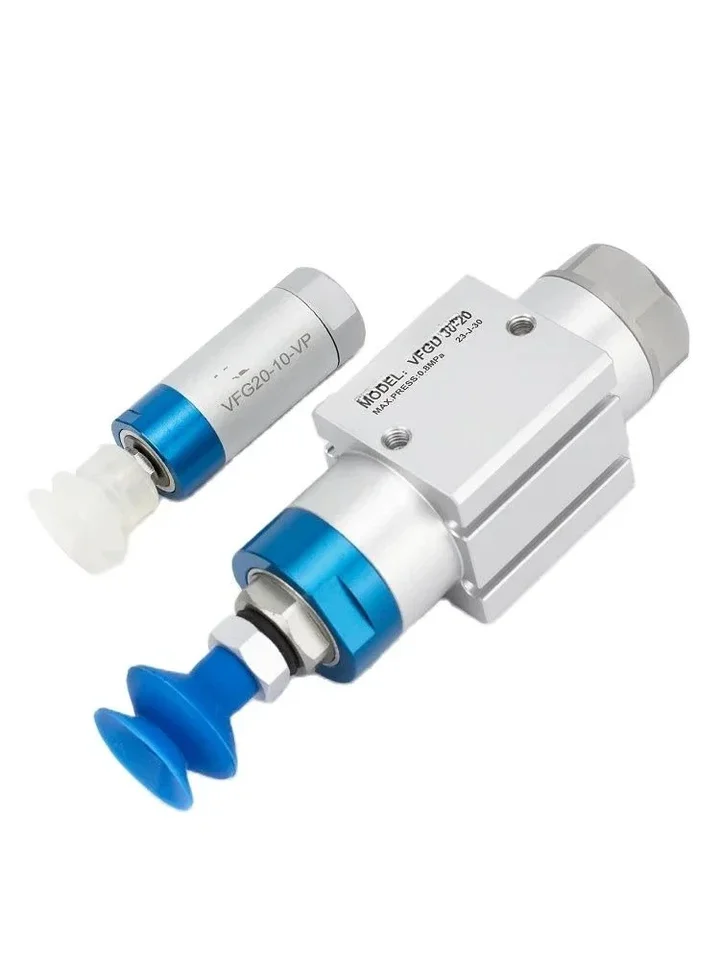 Pneumatic Cylinder VFG20-10-VP for Robotic Gripper with Single-Acting Vacuum Suction Cup 20-20/30-20-BOLTTE