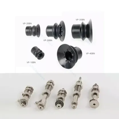  Vacuum Sucker VP10RSN/VP20BSN Silicone Double Multi-layer Nozzle Injection Molding Machine Manipulator Accessories-BOLTTE
