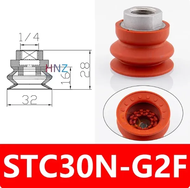 A-STC22/30/40/50/60/80/100/125 Metal sheet metal vacuum suction cup, strong rubber anti-skid