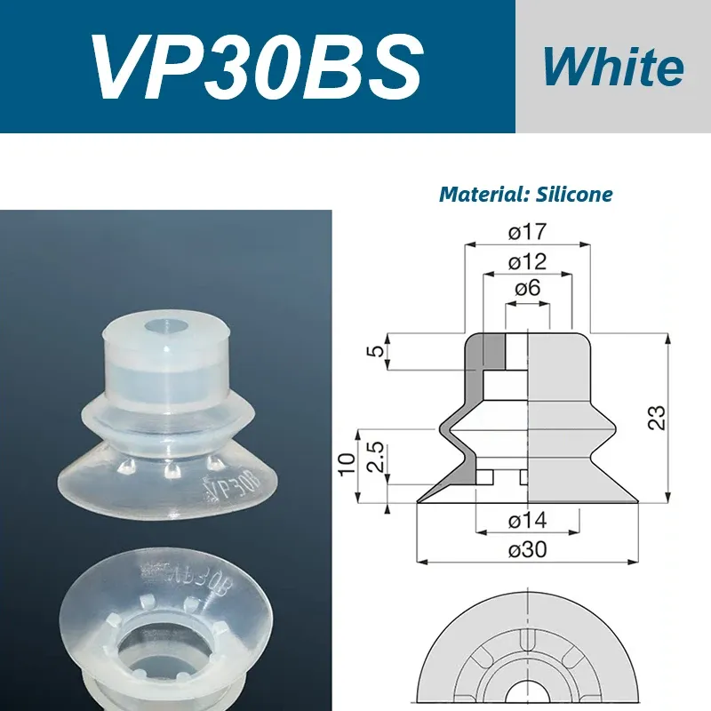 Packaging Machine Bag Opening Vacuum Suction Cup APEX25 APEX30 M15 YB20-2 Robotic Arm Film Plastic Bag Accessories Pneumatic-BOLTTE