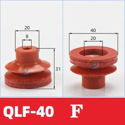 Bottle cap hole plugging vacuum suction cup sponge suction nozzle DK plane high temperature resistance of industrial manipulator-BOLTTE
